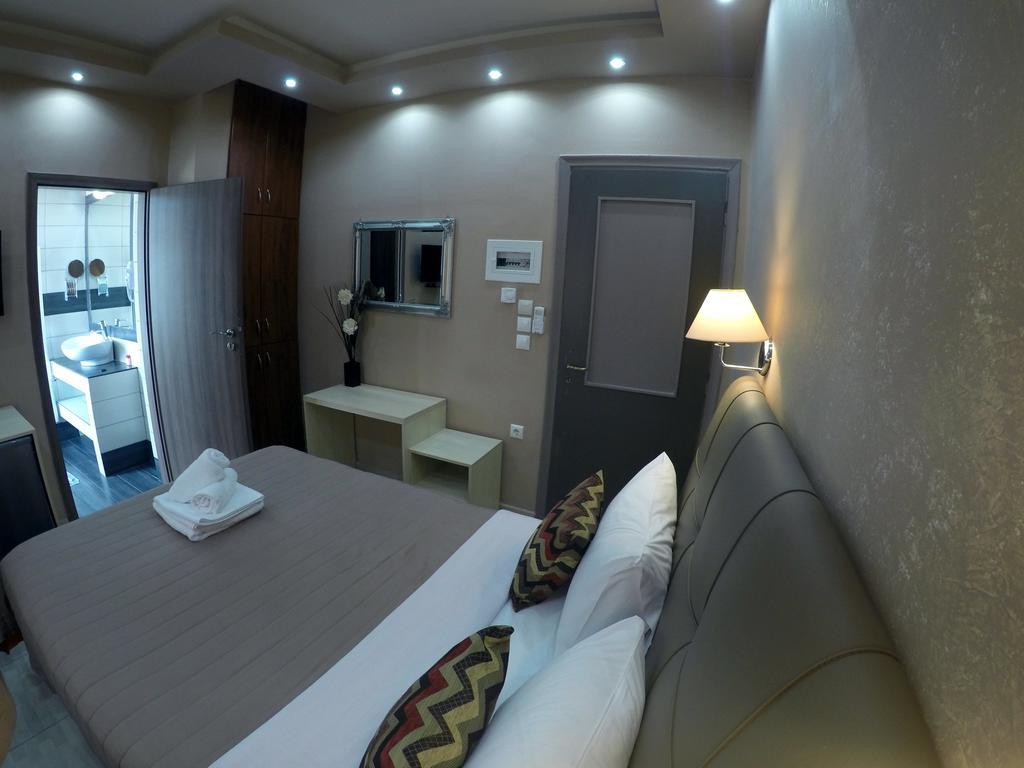 Mideia Hotel Levádeia Buitenkant foto
