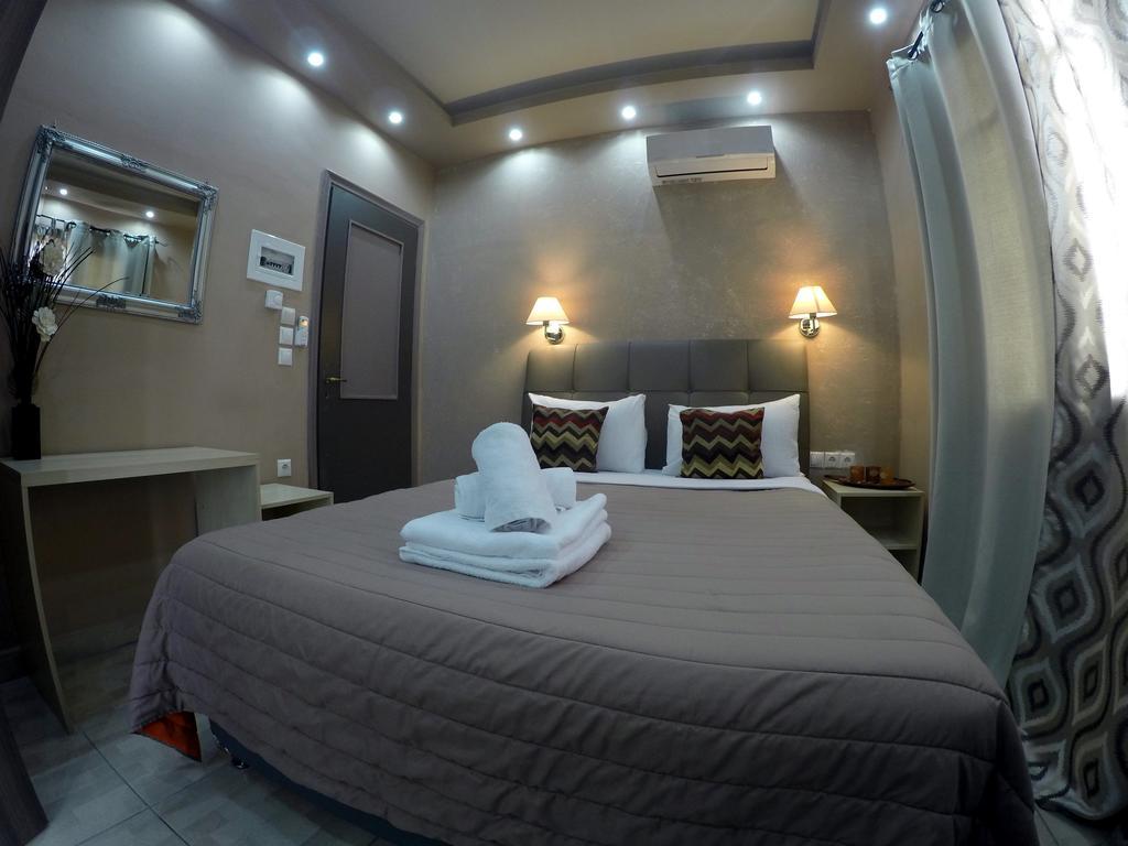 Mideia Hotel Levádeia Buitenkant foto