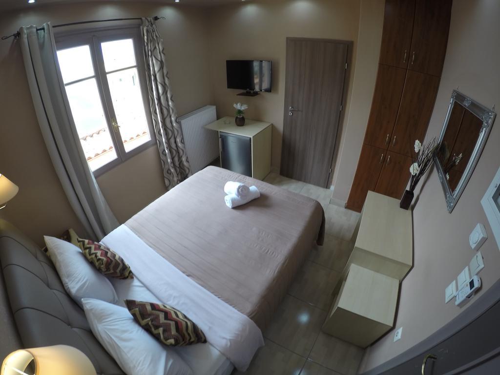 Mideia Hotel Levádeia Buitenkant foto